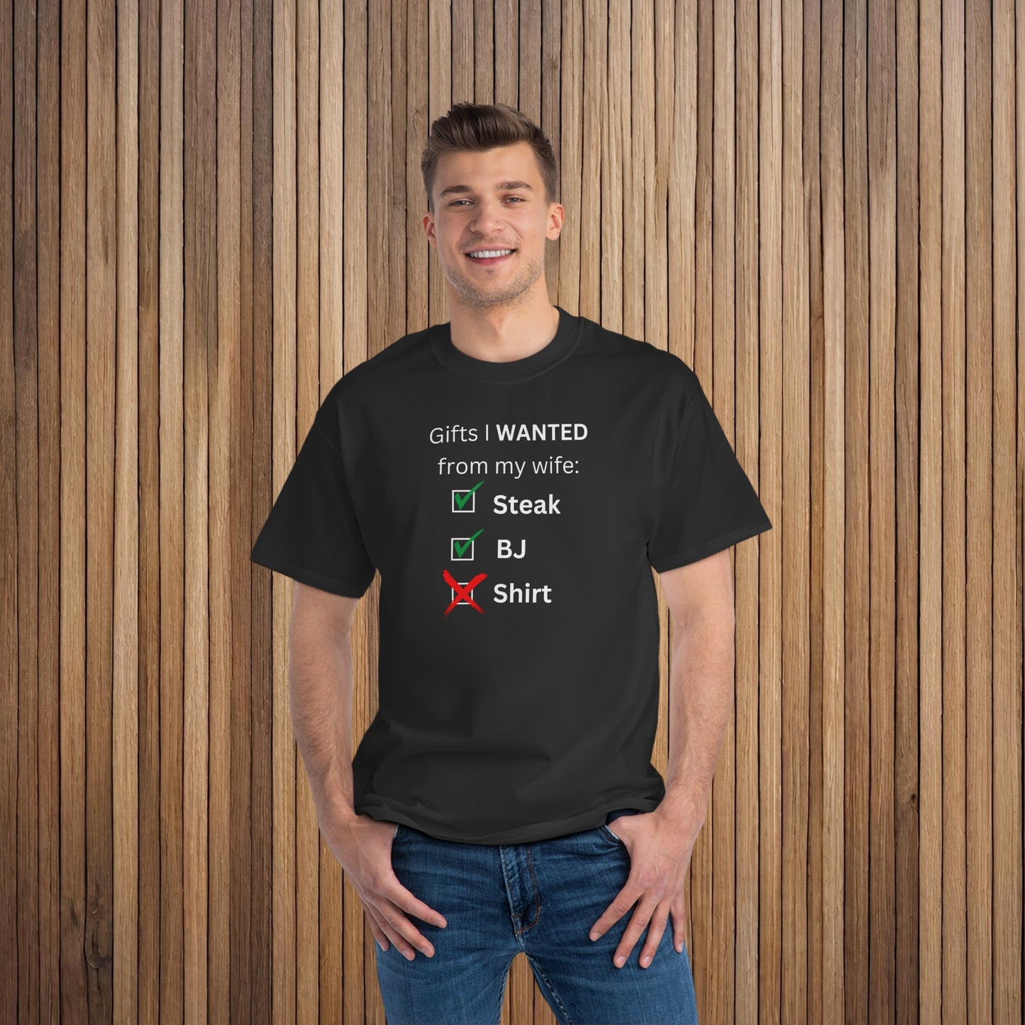 Gifts for Husband from Her Beefy-T® Short-Sleeve T-Shirt Dark