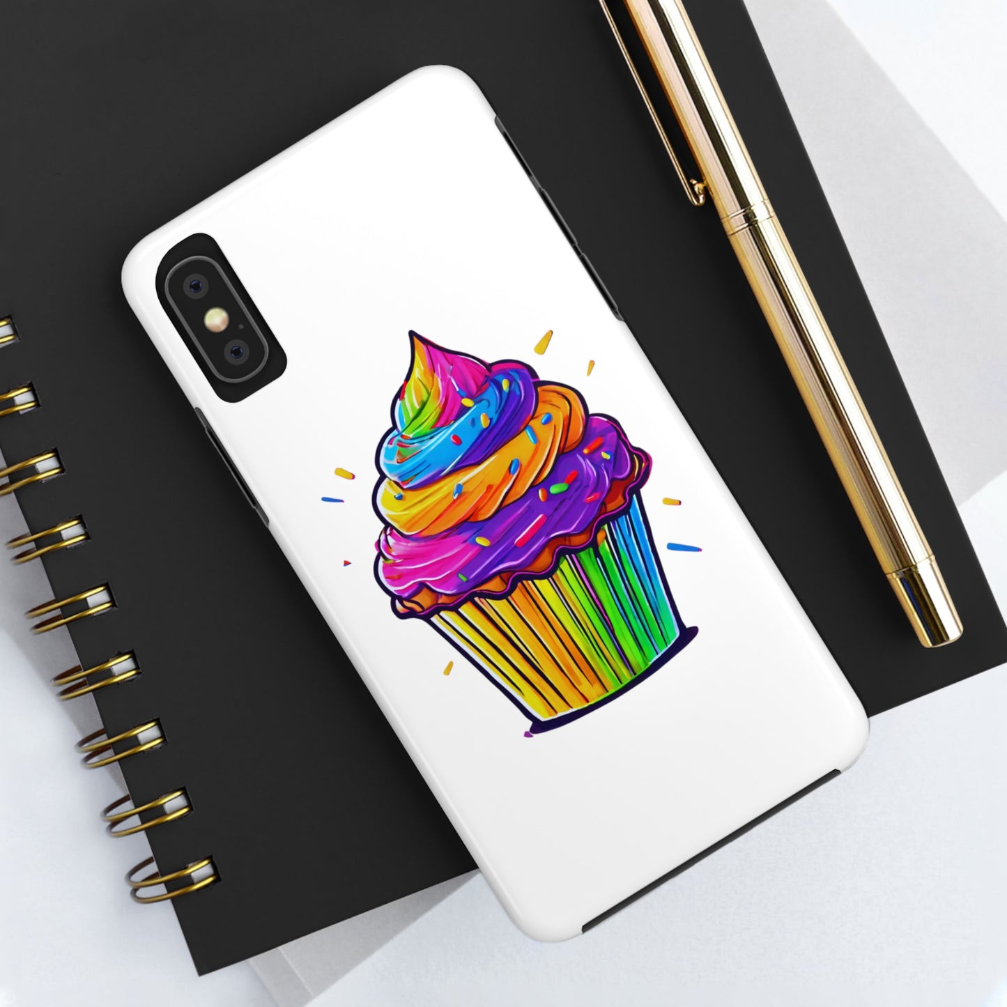Neon Cupcake Tough Phone Cases