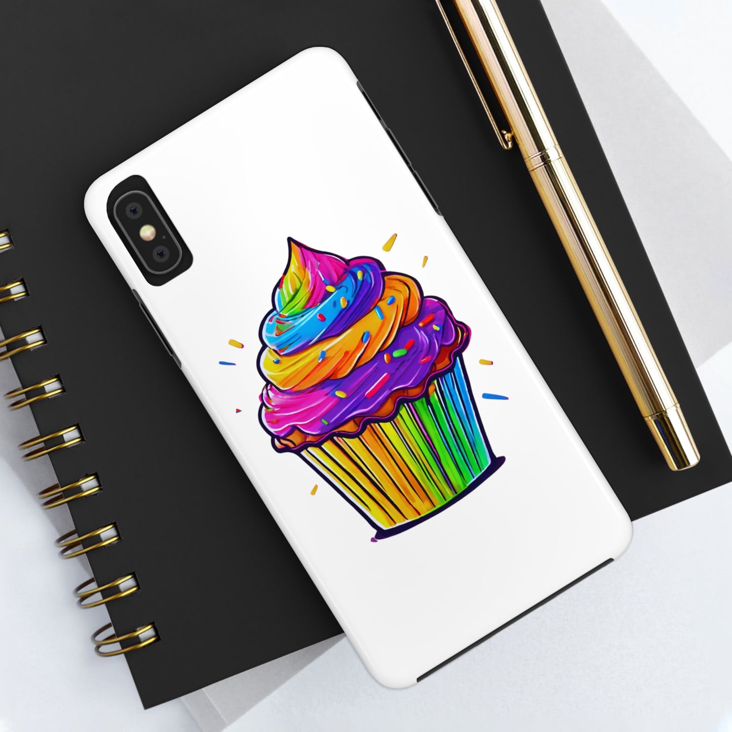 Neon Cupcake Tough Phone Cases