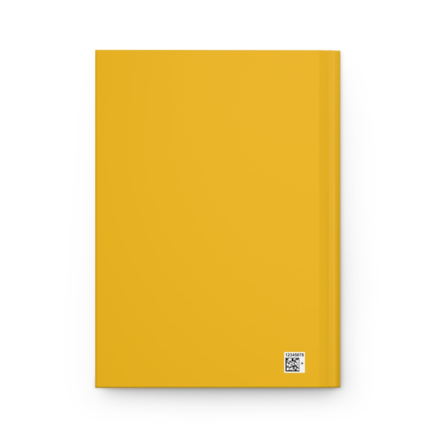 Angel on Yellow Hardcover Journal Matte