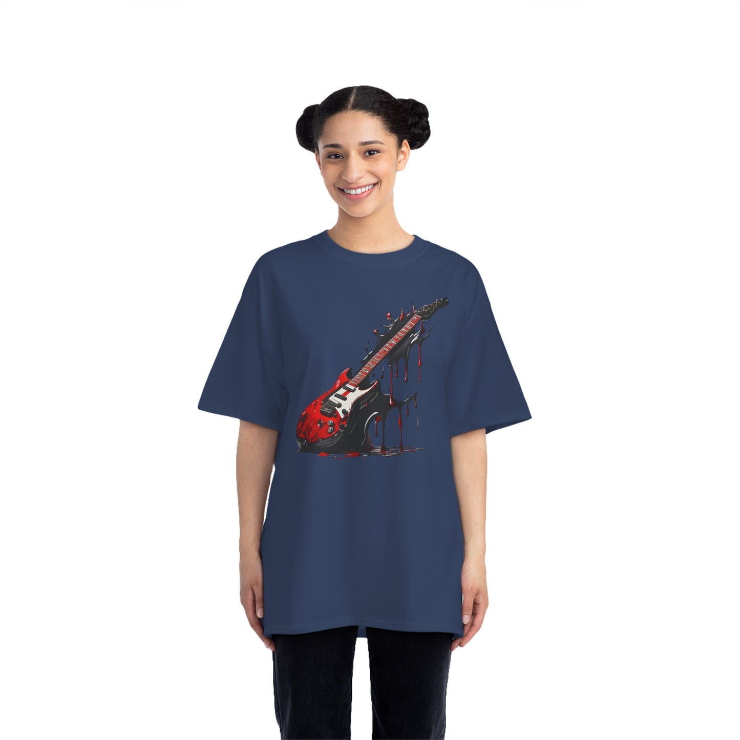 Splattered Guitar Beefy-T® Short-Sleeve T-Shirt