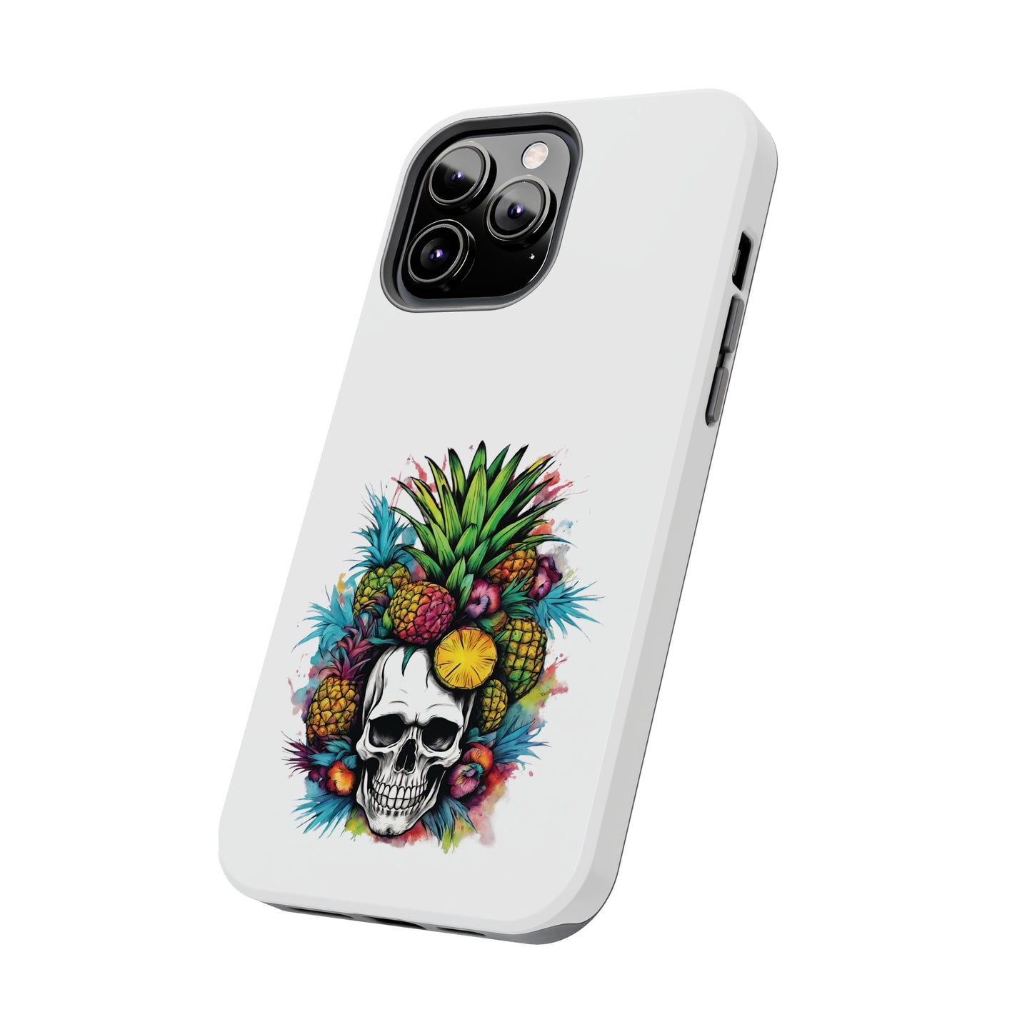 Colorful Mamba Skull Design Tough Phone Cases
