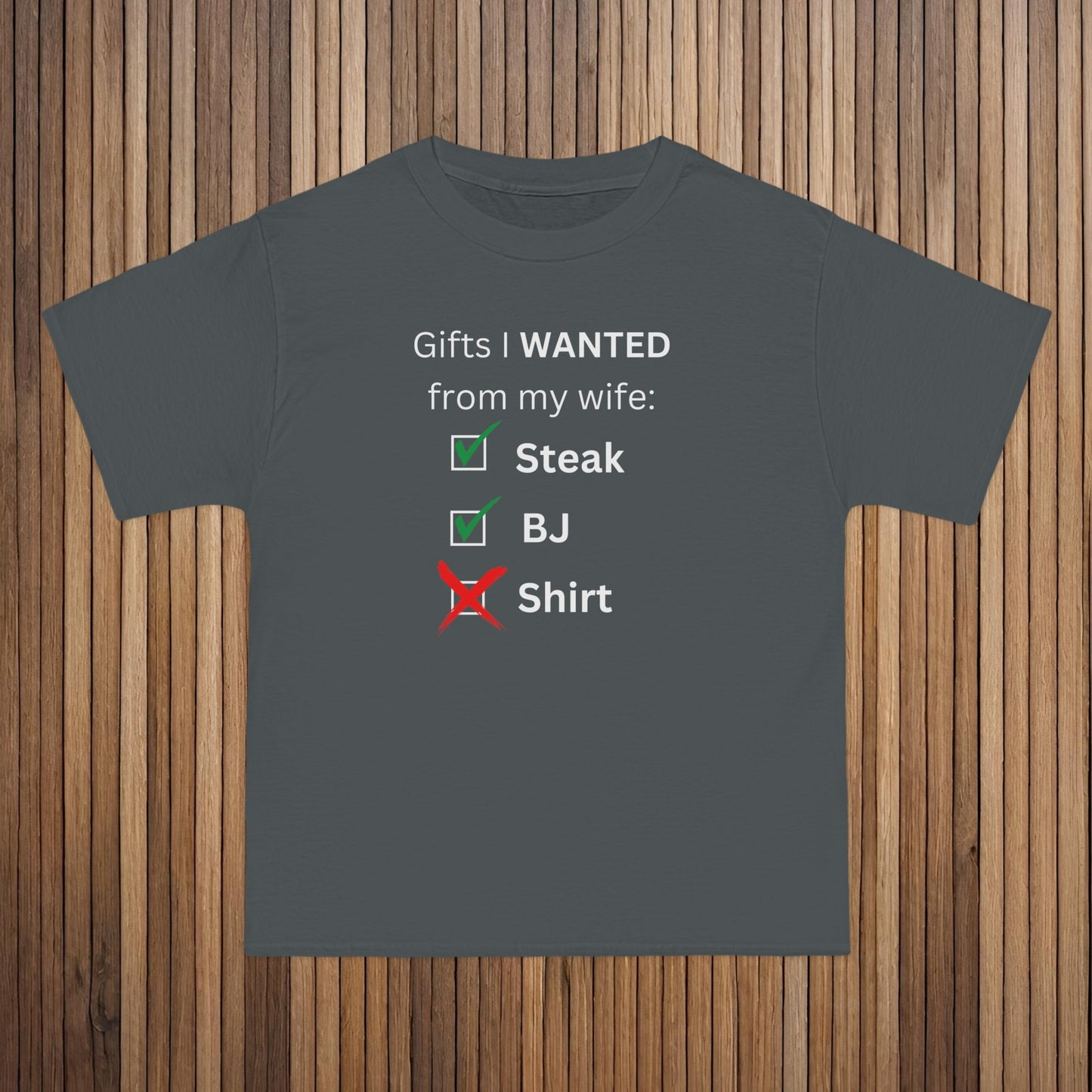 Gifts for Husband from Her Beefy-T® Short-Sleeve T-Shirt Dark