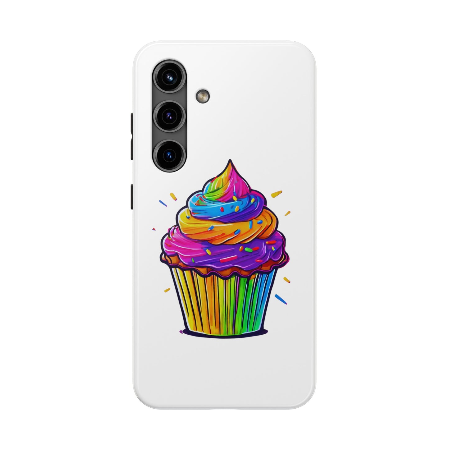 Neon Cupcake Tough Phone Cases