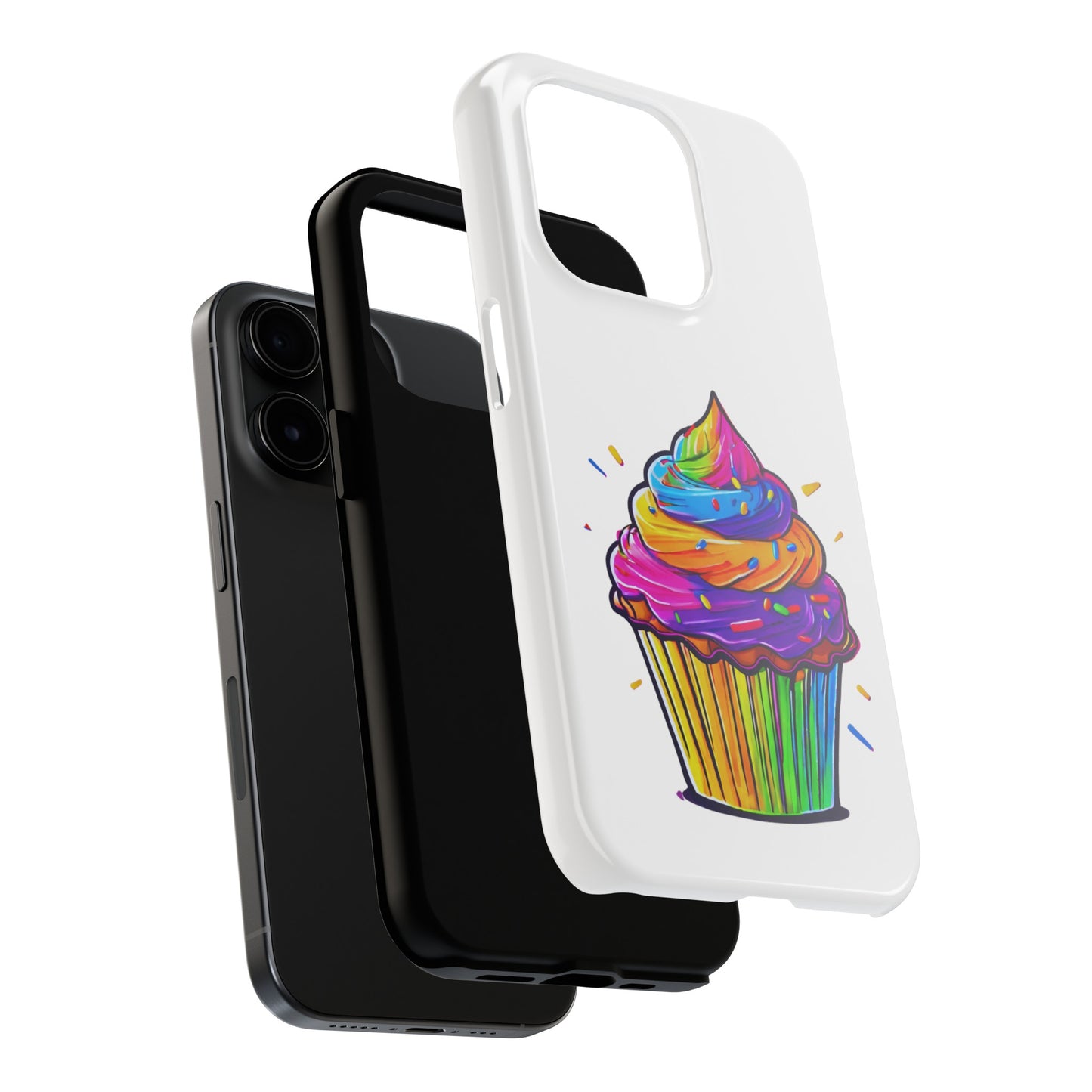 Neon Cupcake Tough Phone Cases
