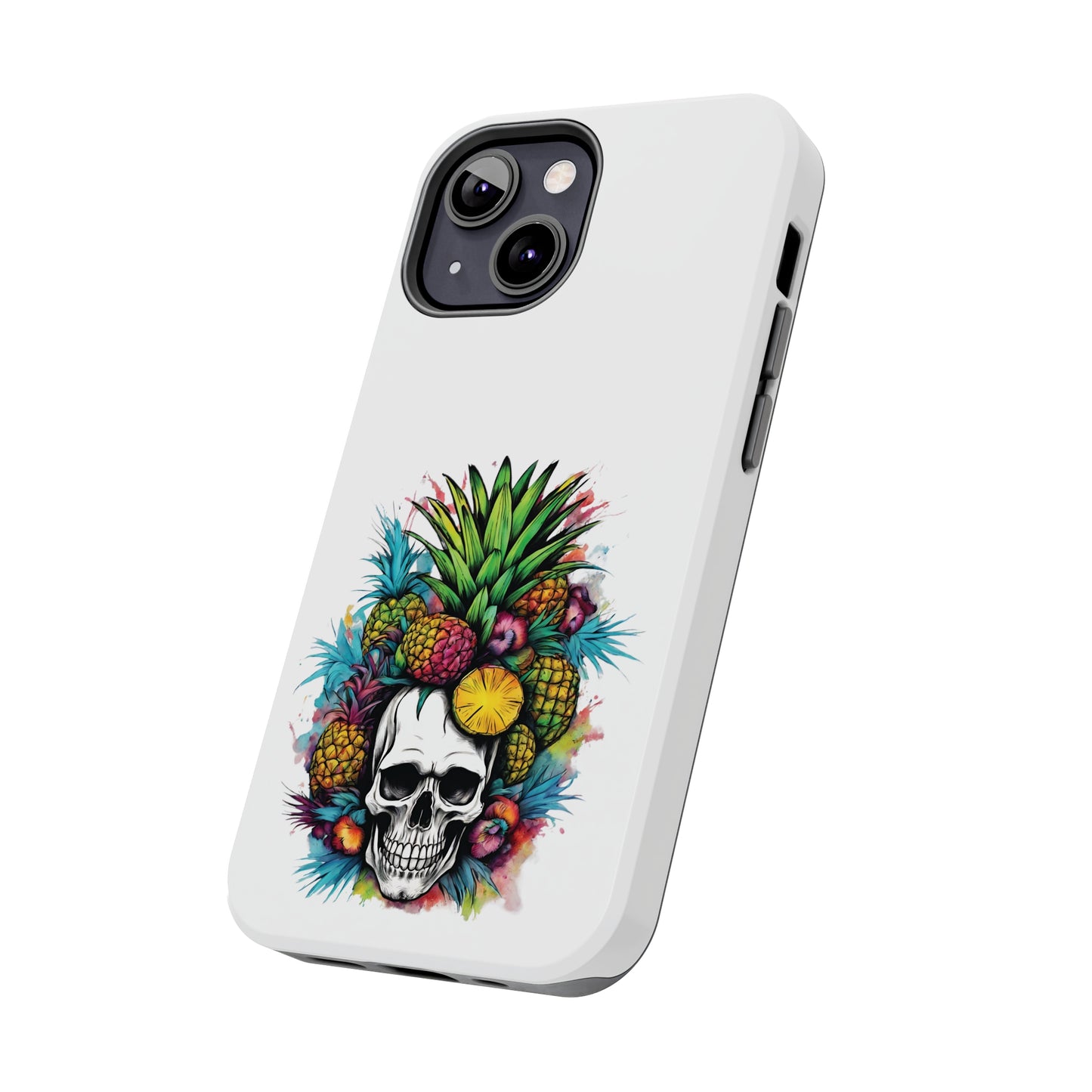 Colorful Mamba Skull Design Tough Phone Cases
