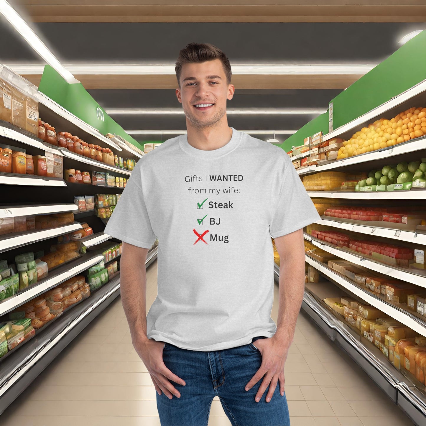 Gifts for Husband from Her Beefy-T® Short-Sleeve T-Shirt