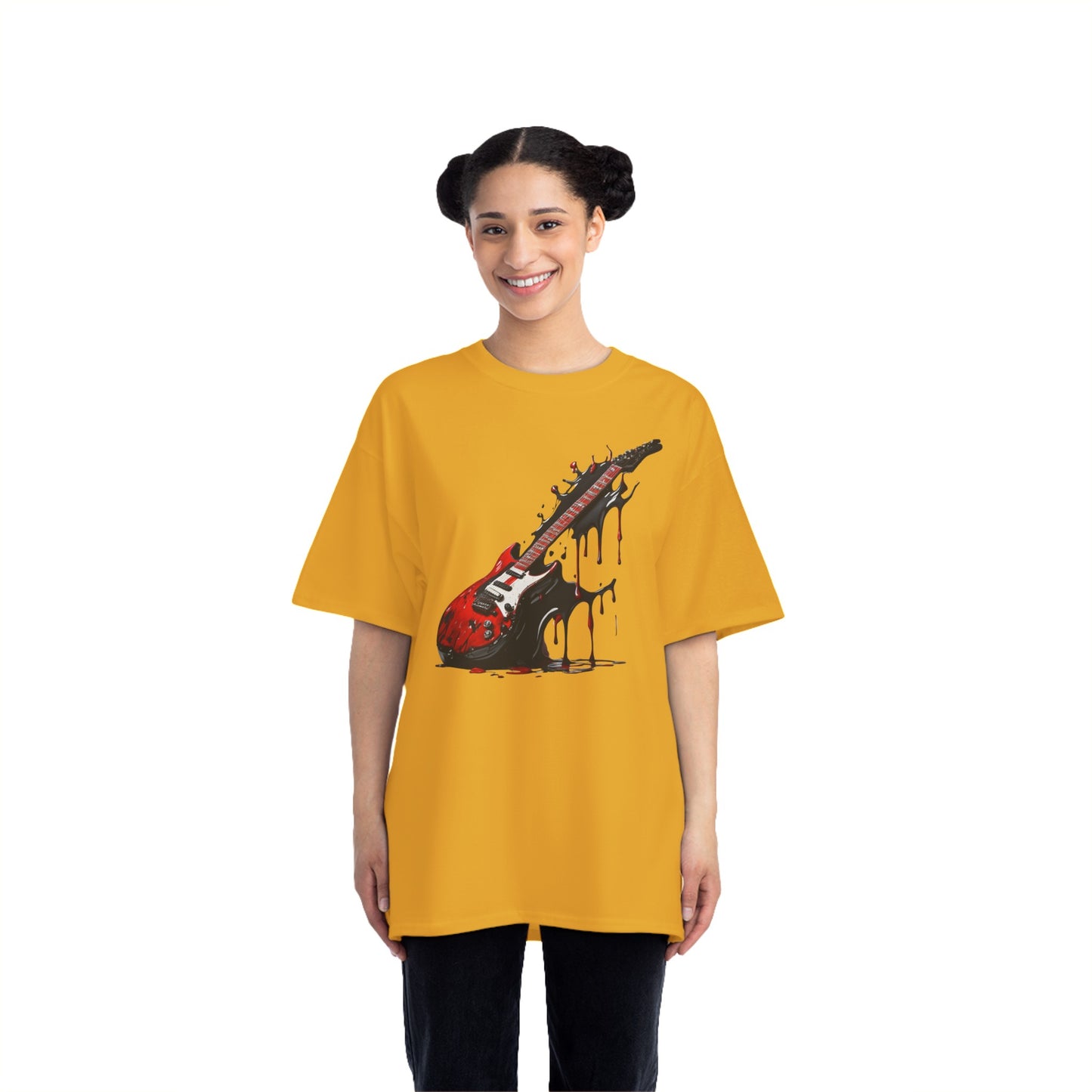 Splattered Guitar Beefy-T® Short-Sleeve T-Shirt