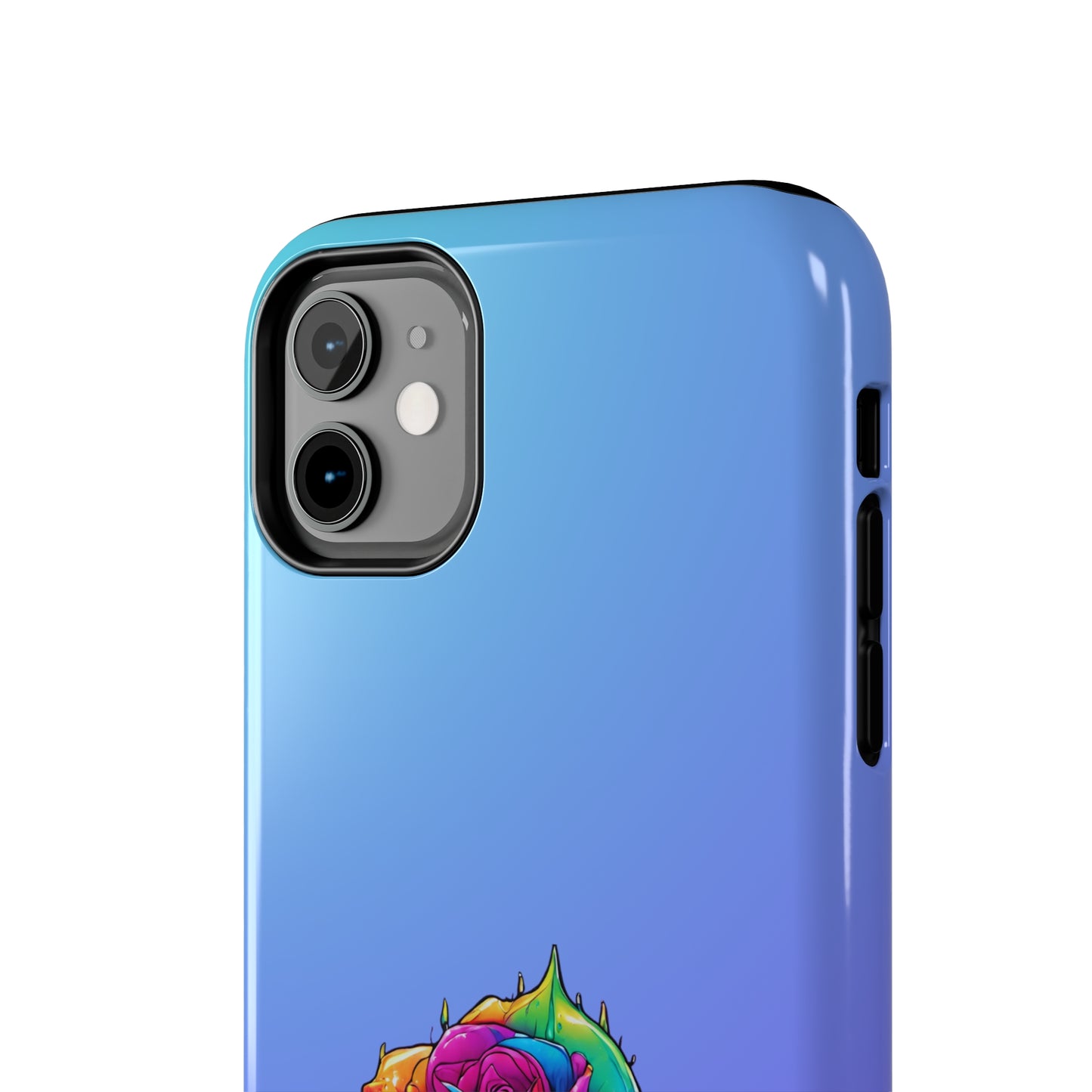 Rose Bleeding Colors Tough Phone Cases