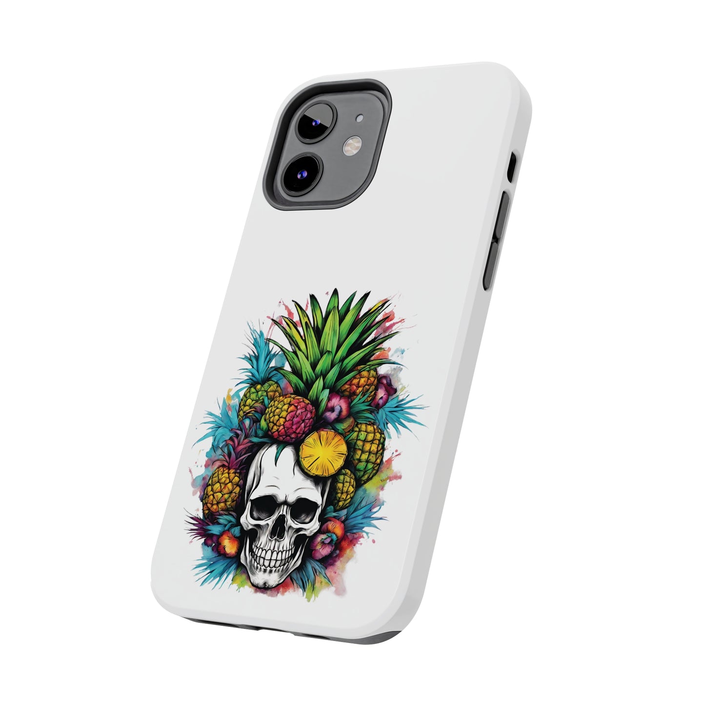 Colorful Mamba Skull Design Tough Phone Cases