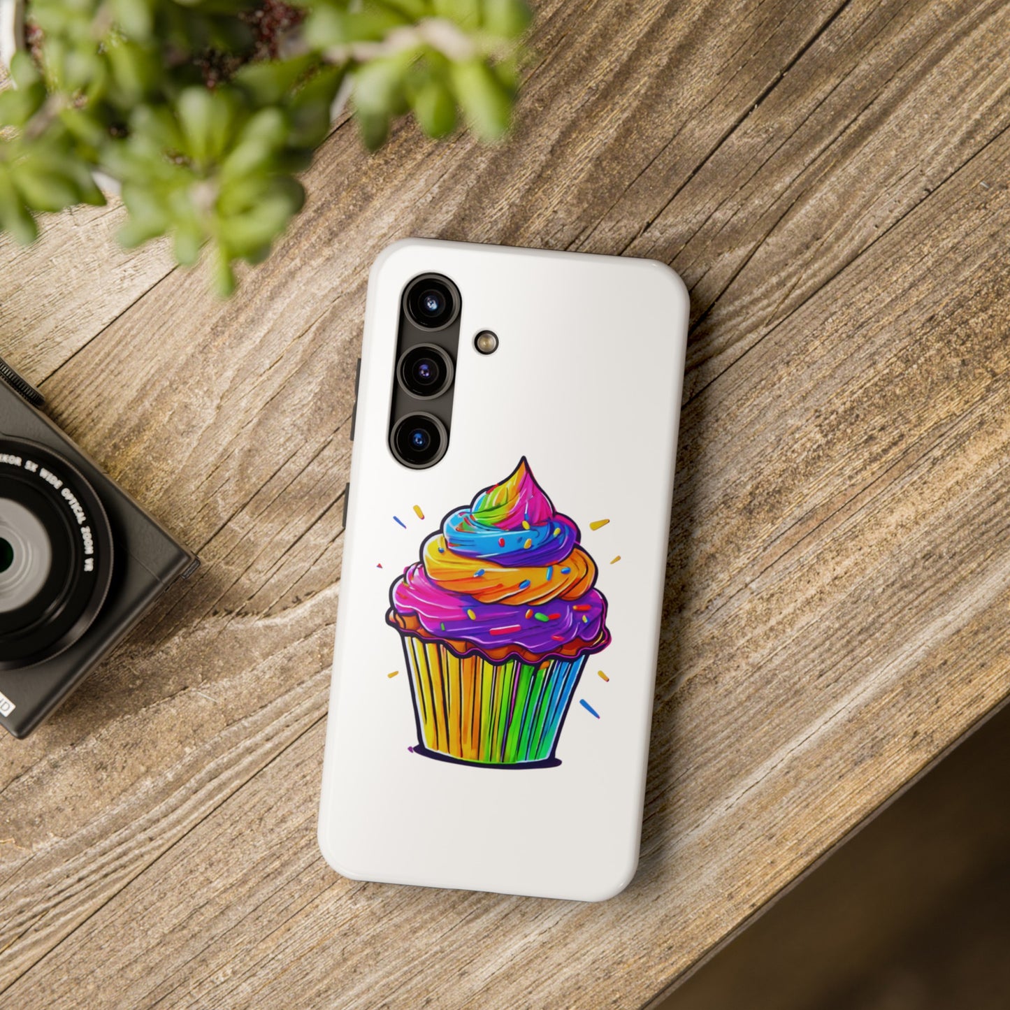 Neon Cupcake Tough Phone Cases