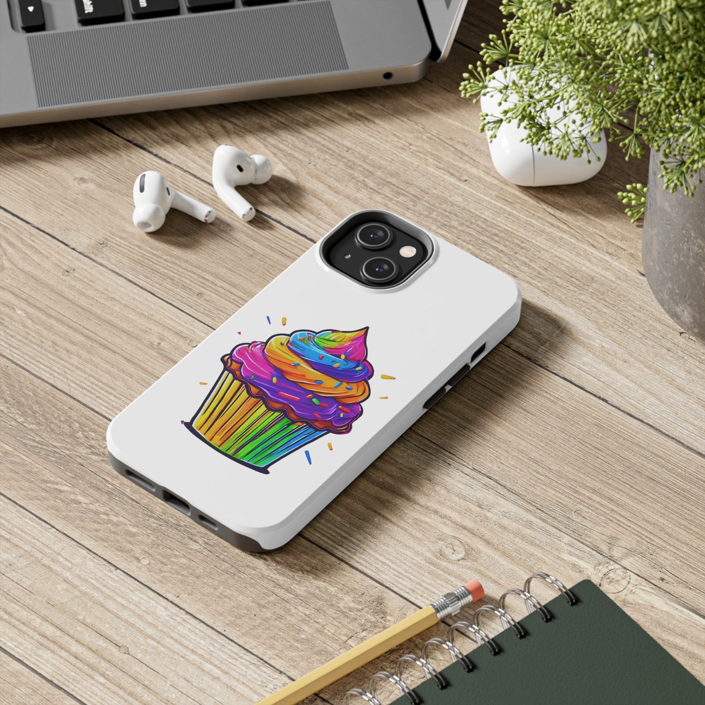 Neon Cupcake Tough Phone Cases
