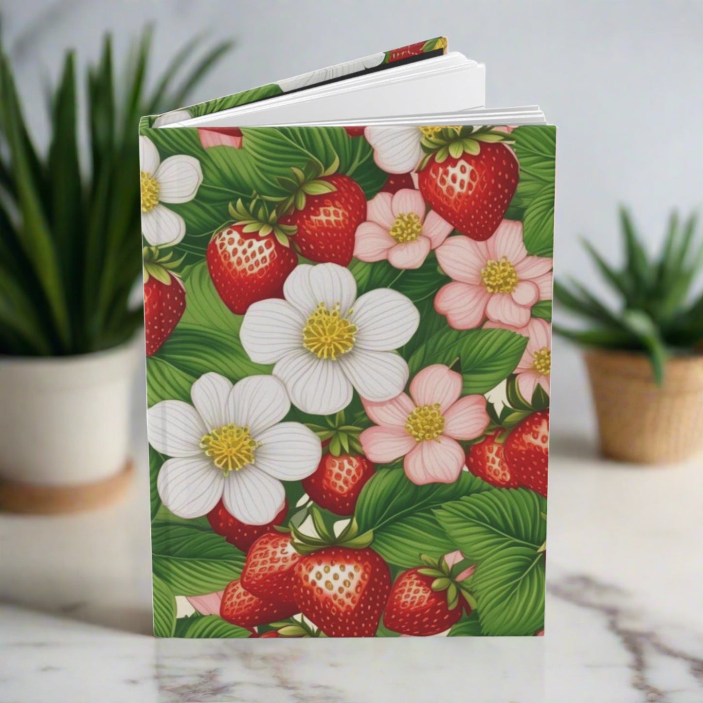 Hardcover Strawberry Dreams Journal Matte