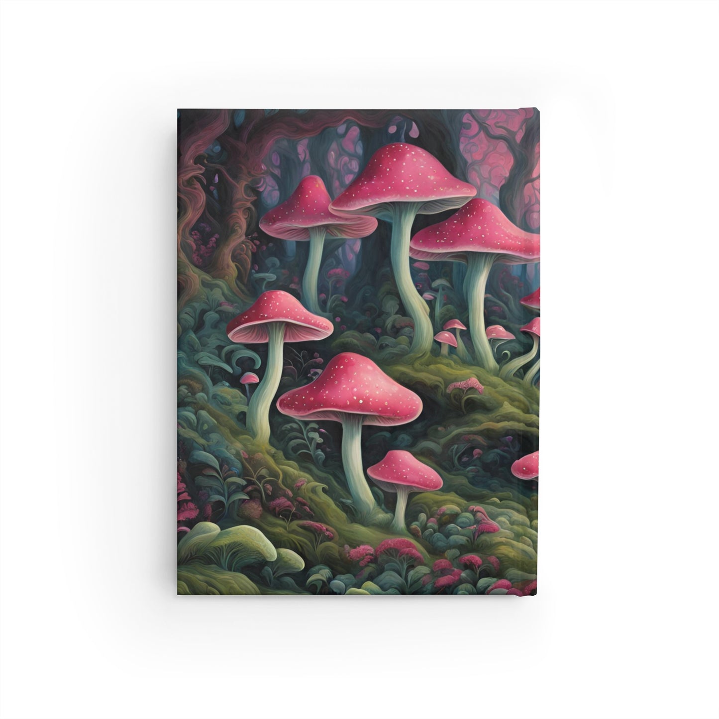 Mushrooms Sunset - Blank Doodle Book
