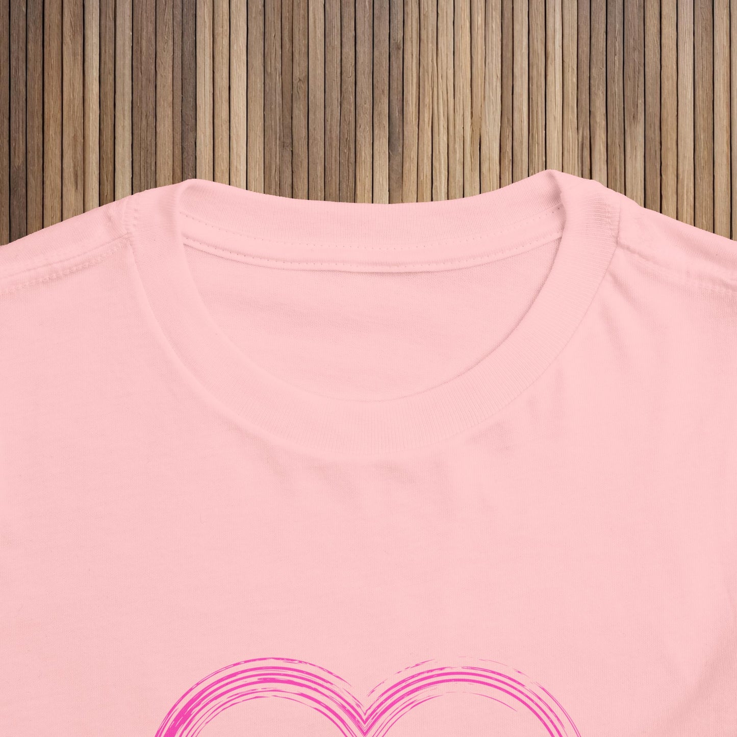 Pink "Mommy Loves Me" Toddler Short Sleeve Tee
