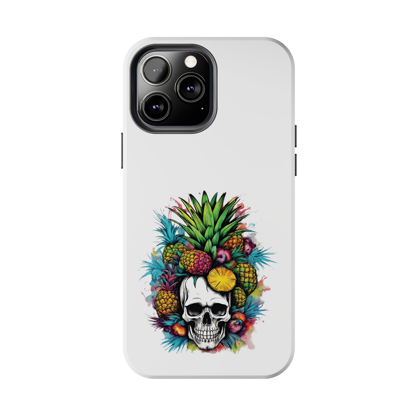 Colorful Mamba Skull Design Tough Phone Cases