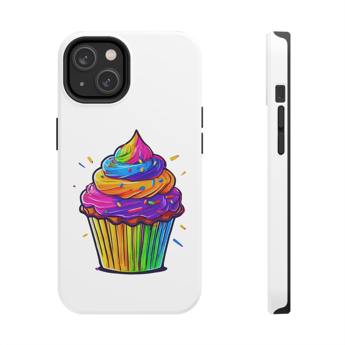 Neon Cupcake Tough Phone Cases