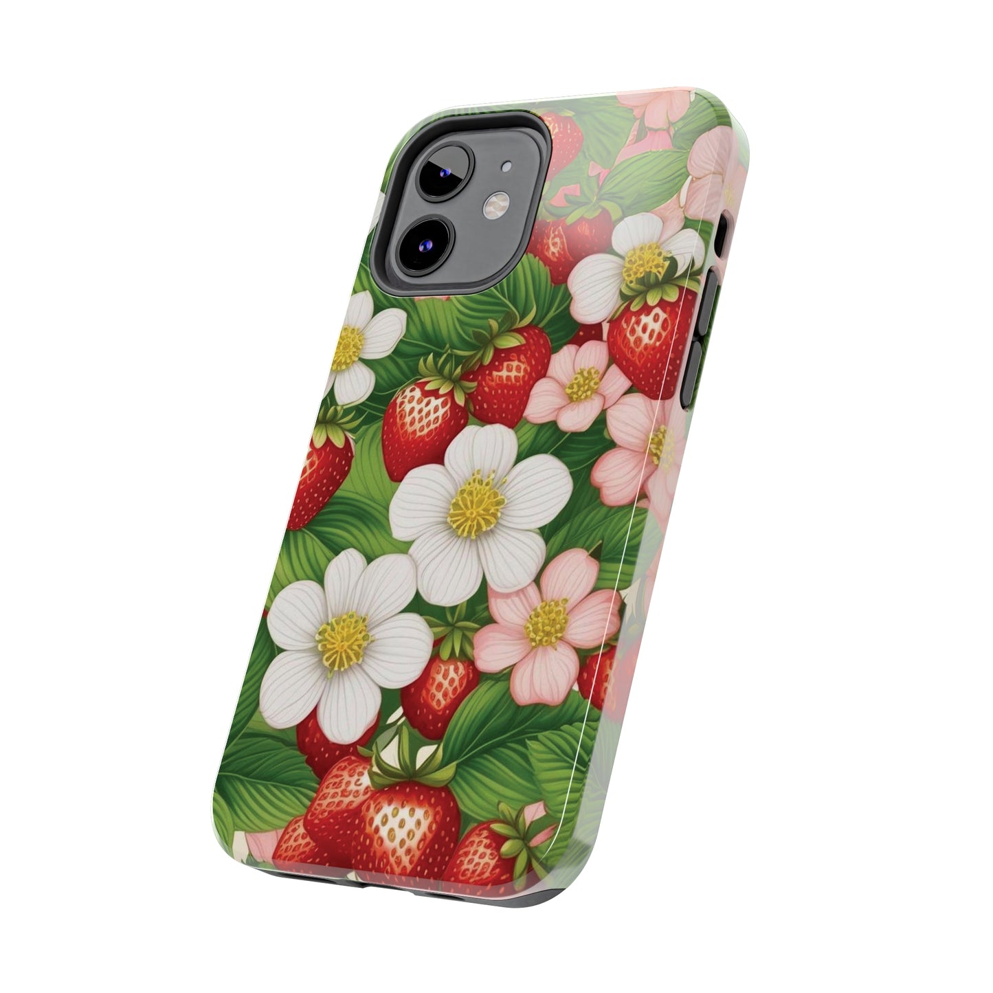 Tough Phone Cases in Strawberry Dreams Pattern