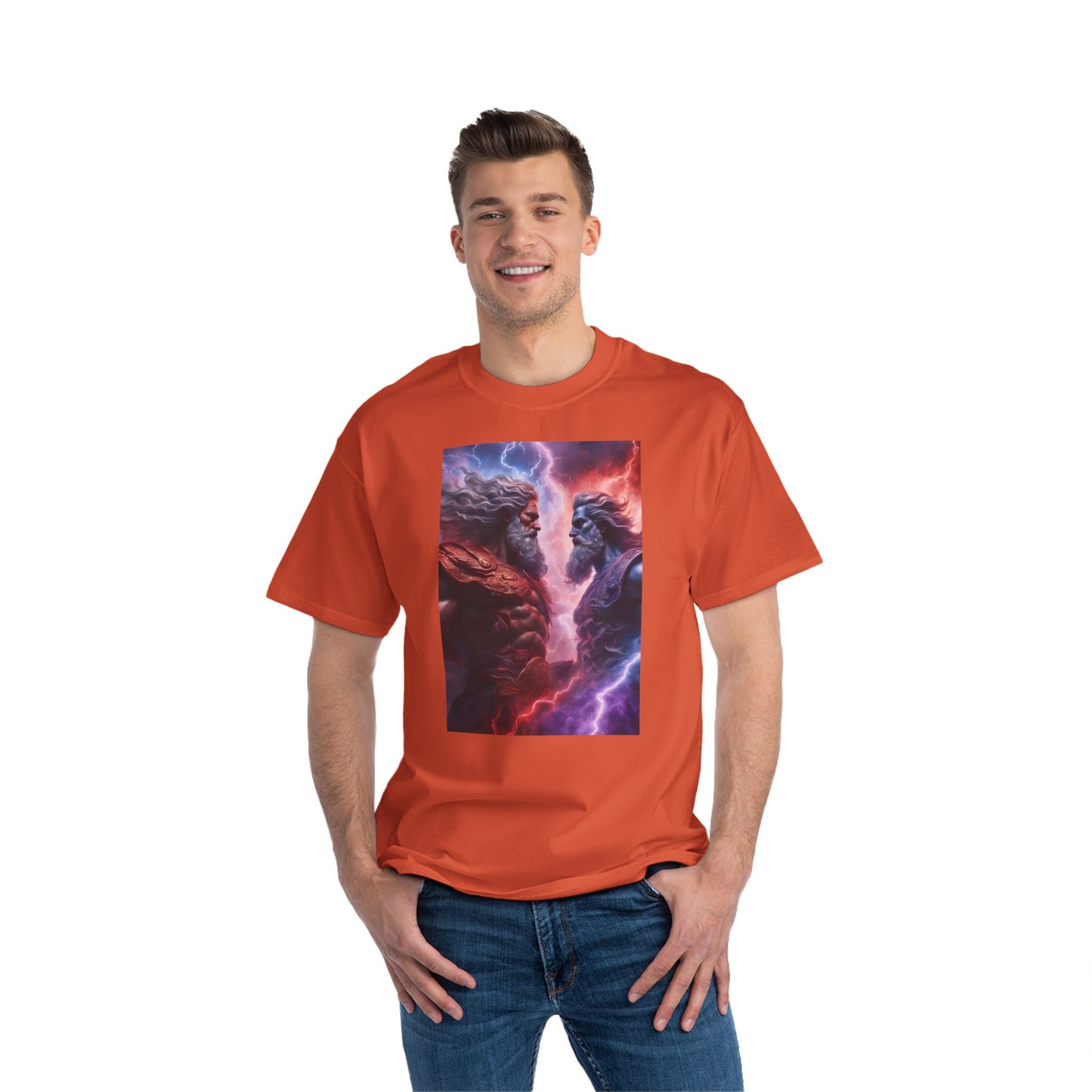Zeus vs Odin Beefy-T® Short-Sleeve T-Shirt