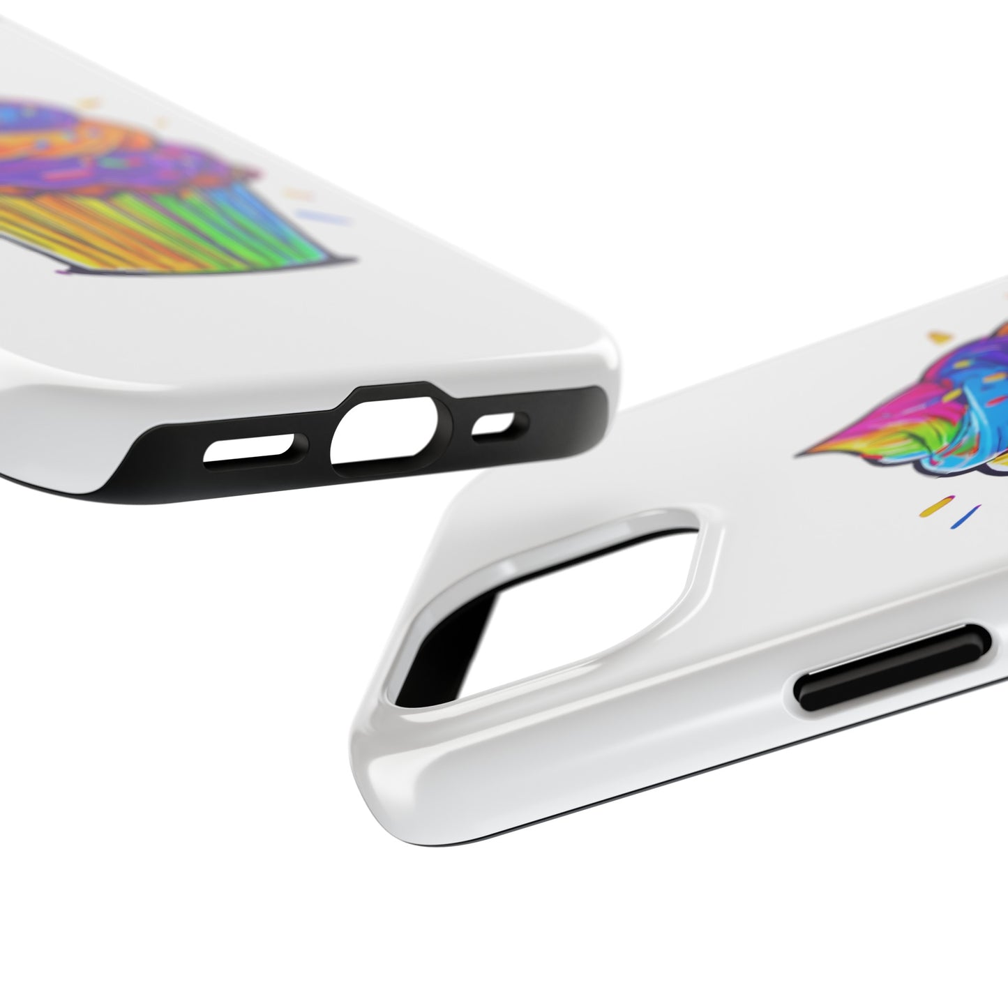Neon Cupcake Tough Phone Cases