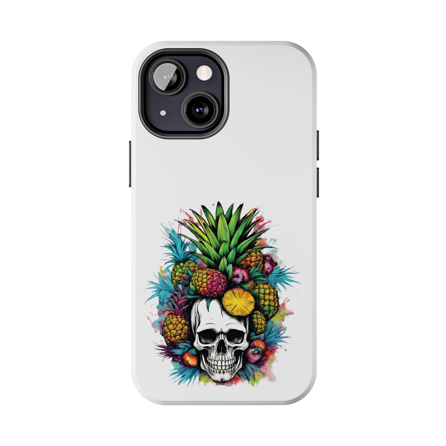 Colorful Mamba Skull Design Tough Phone Cases