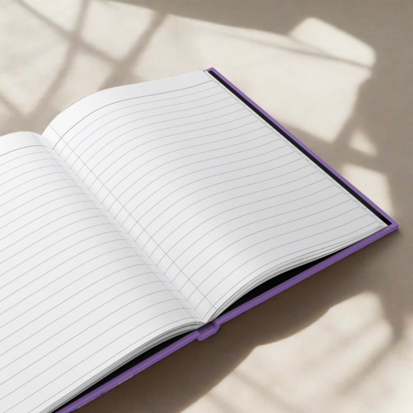 Angel on Light Purple Hardcover Journal Matte