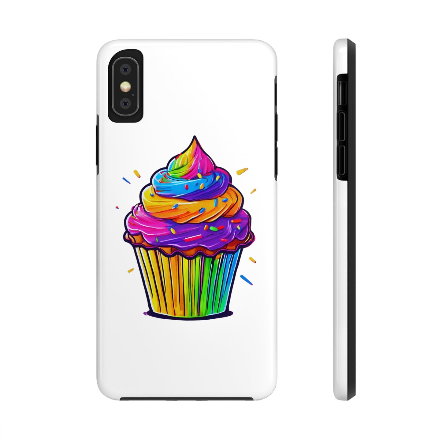 Neon Cupcake Tough Phone Cases