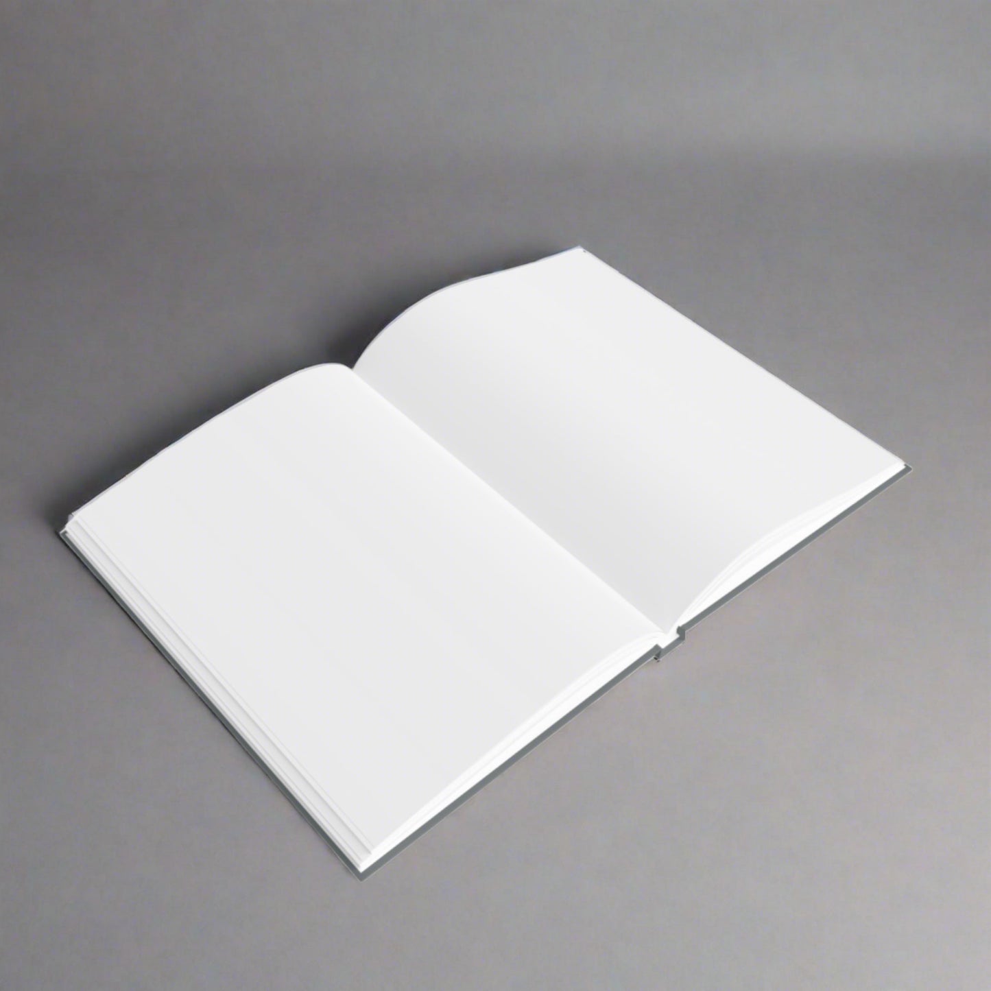 Colorful Mamba Skull on Gray Journal - Blank