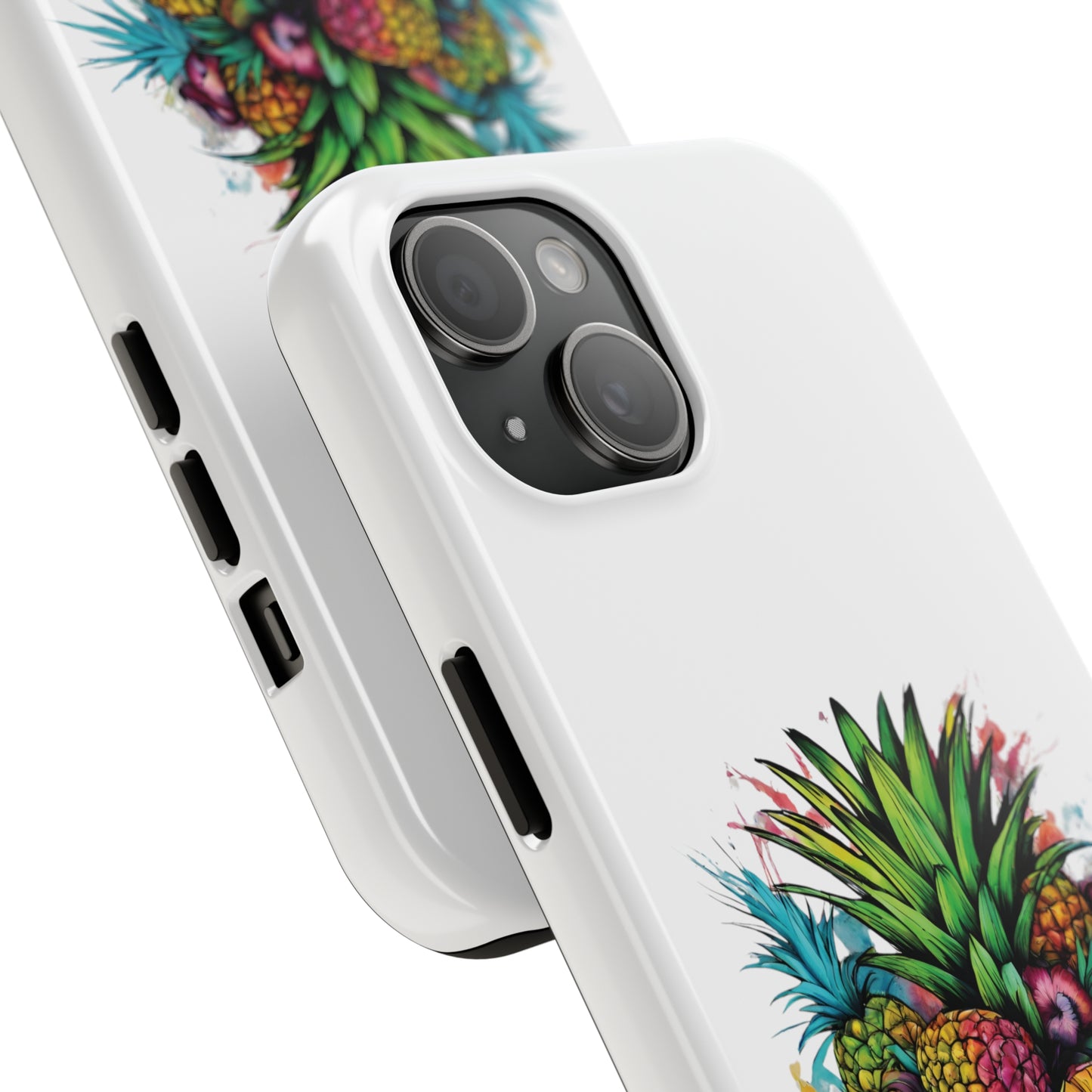 Colorful Mamba Skull Design Tough Phone Cases