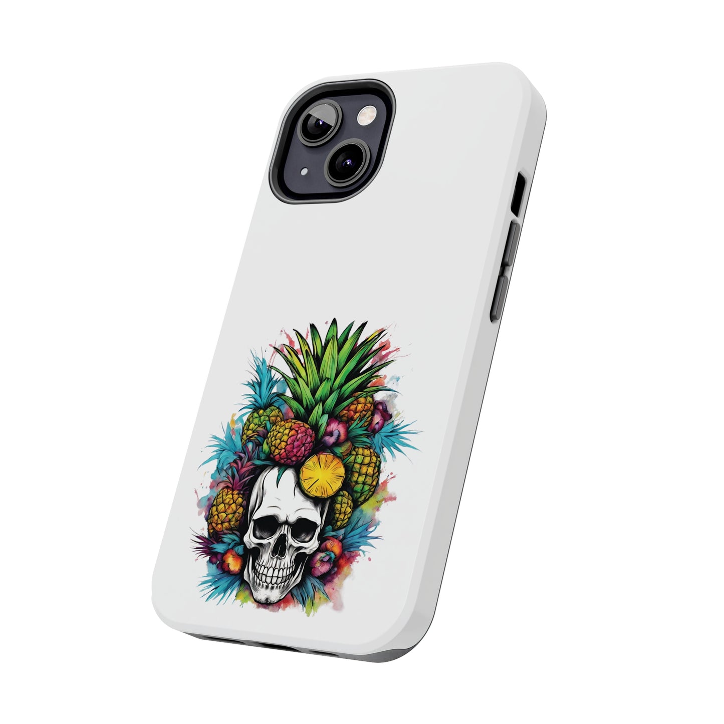 Colorful Mamba Skull Design Tough Phone Cases
