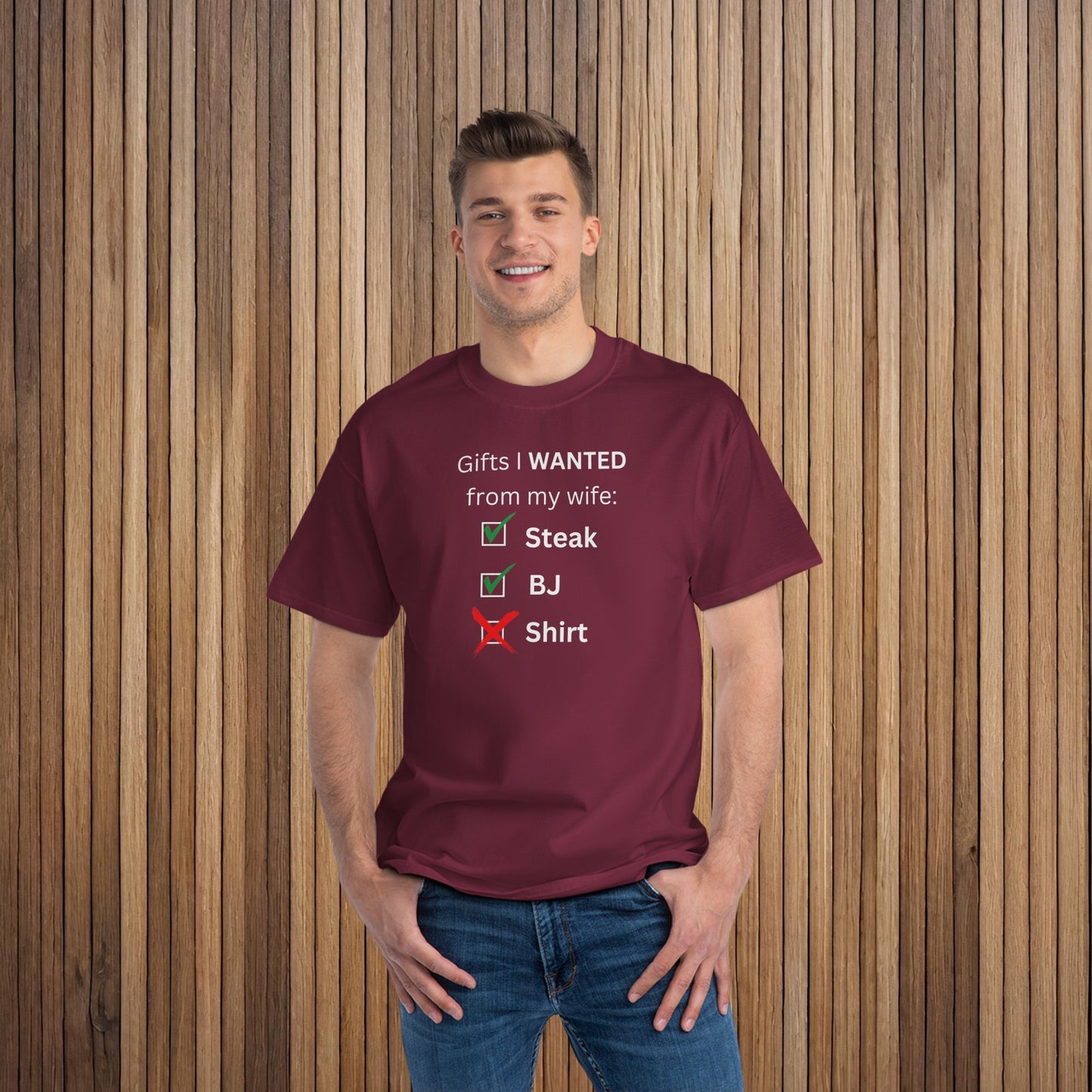 Gifts for Husband from Her Beefy-T® Short-Sleeve T-Shirt Dark