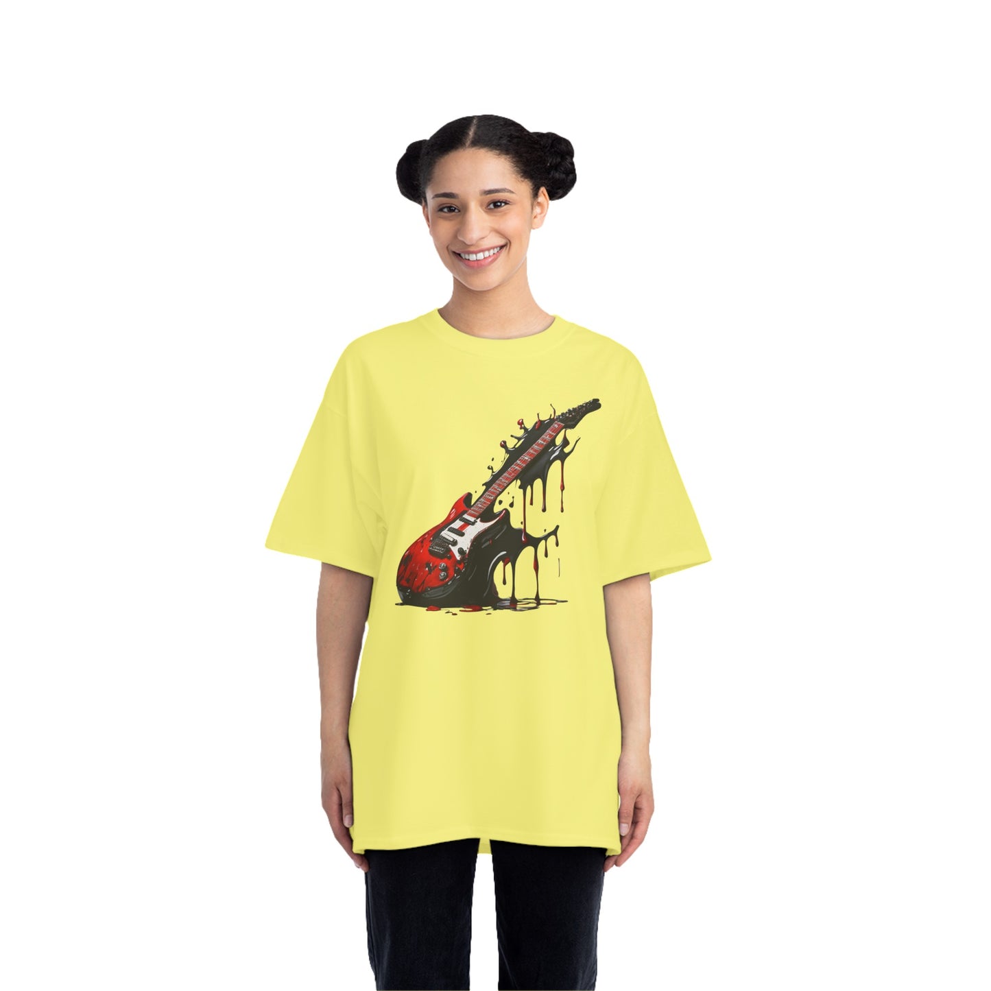Splattered Guitar Beefy-T® Short-Sleeve T-Shirt