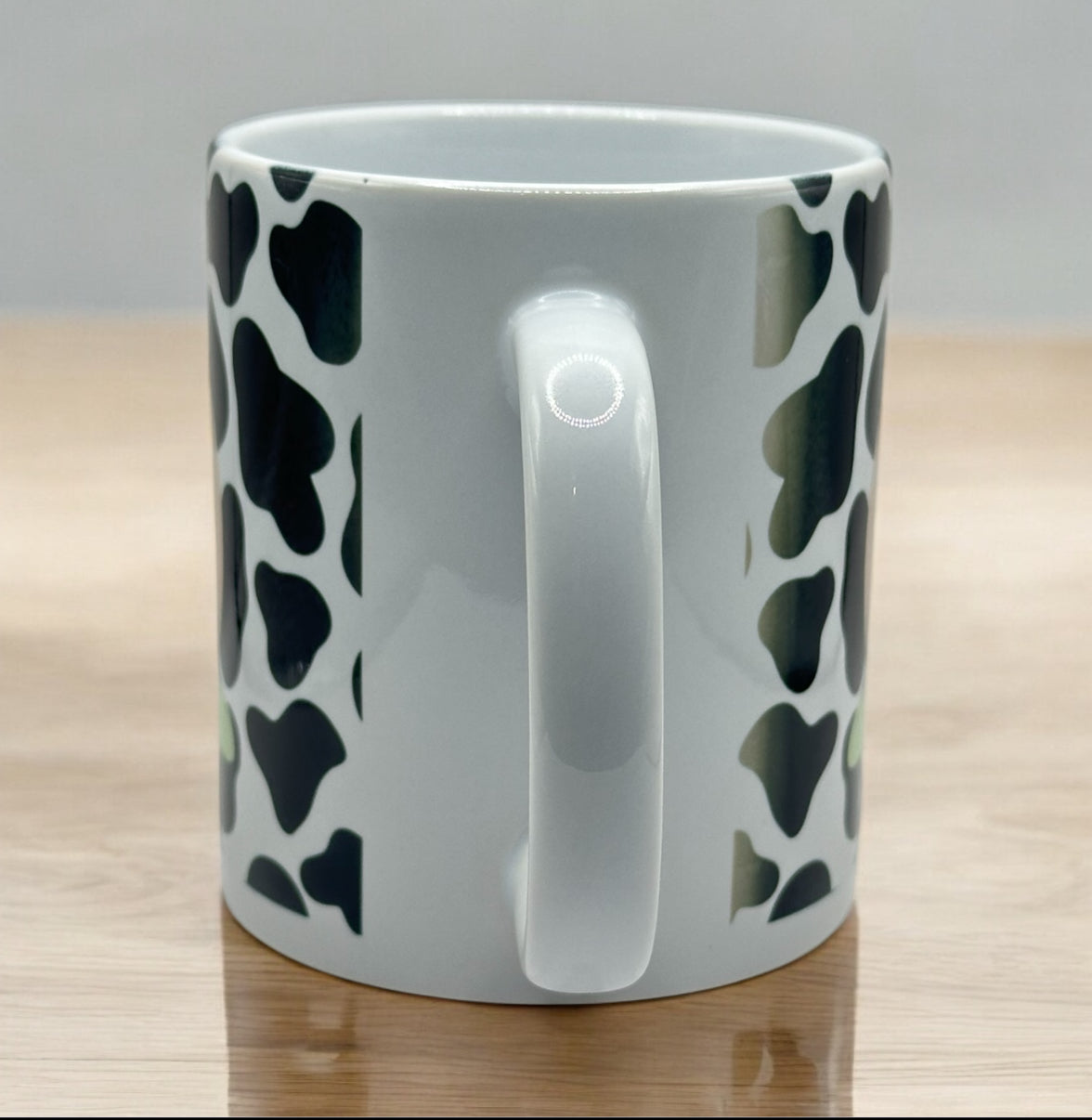 Adorable Cow & Cow Print 11oz White Mug