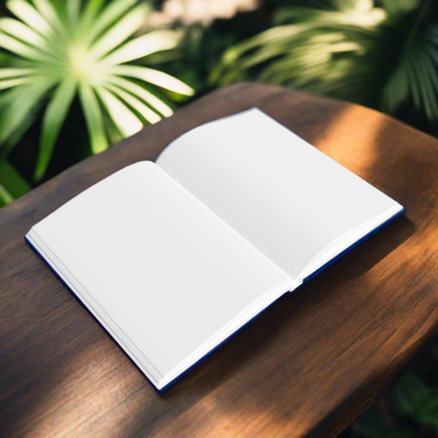 Colorful Mamba Skull on White Journal - Blank