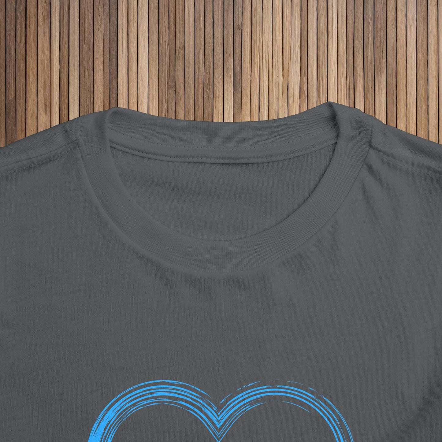 Blue "Mommy Loves Me" Toddler Short Sleeve Tee