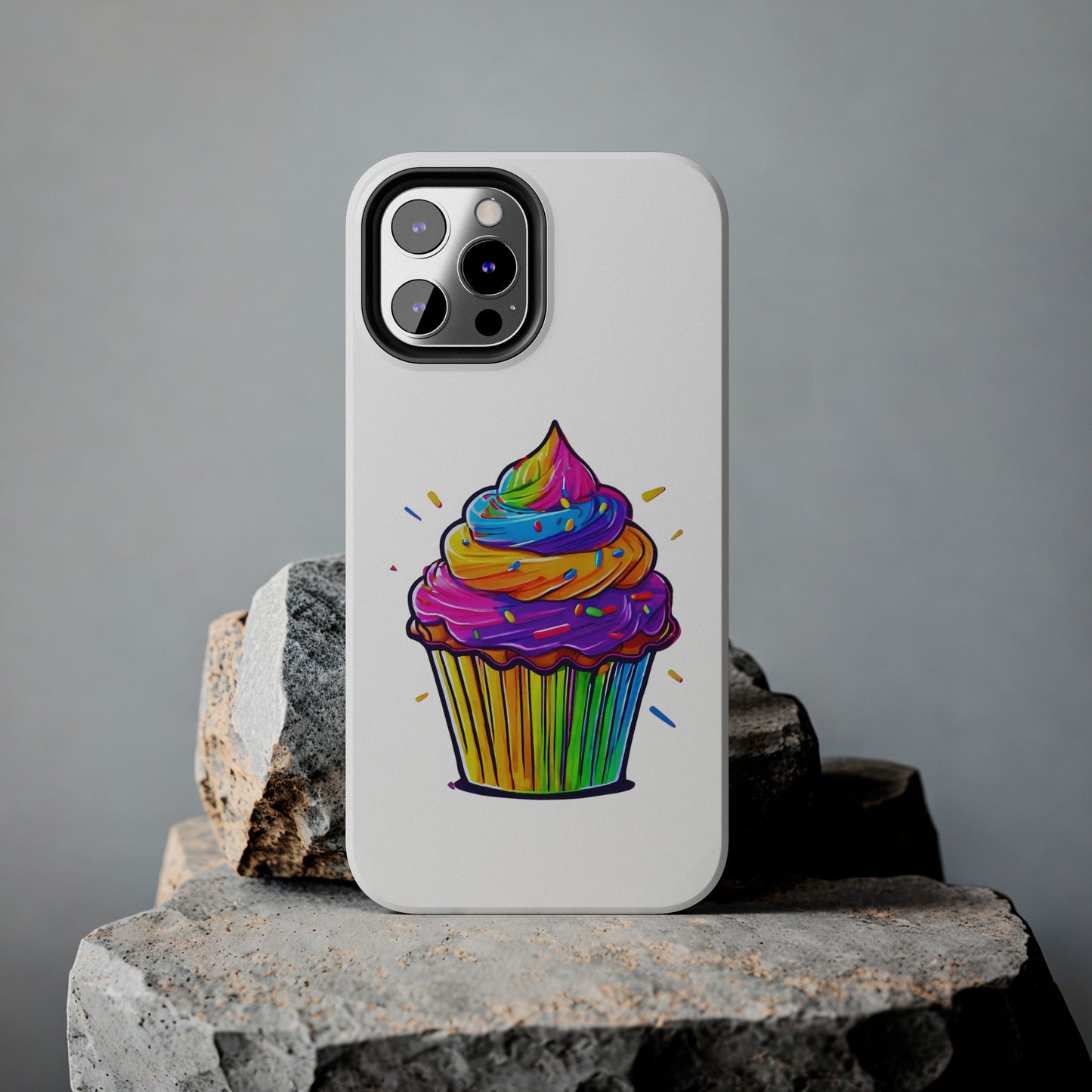 Neon Cupcake Tough Phone Cases
