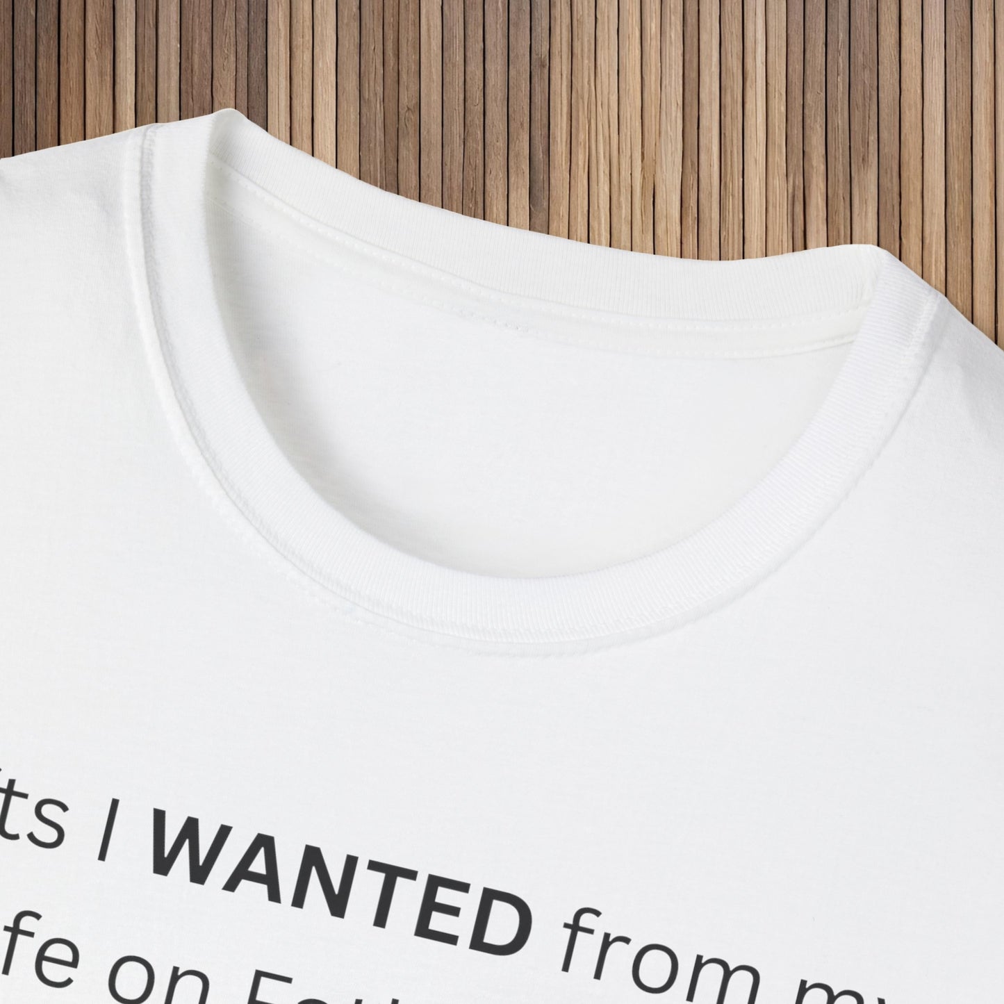 Humorous Father's Day Unisex Softstyle T-Shirt- Checklist