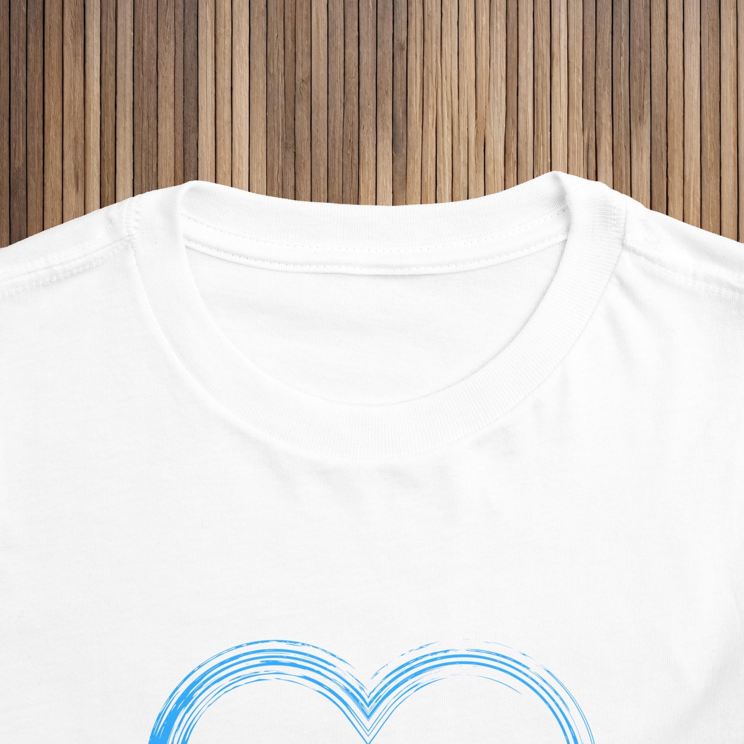 Blue "Mommy Loves Me" Toddler Short Sleeve Tee