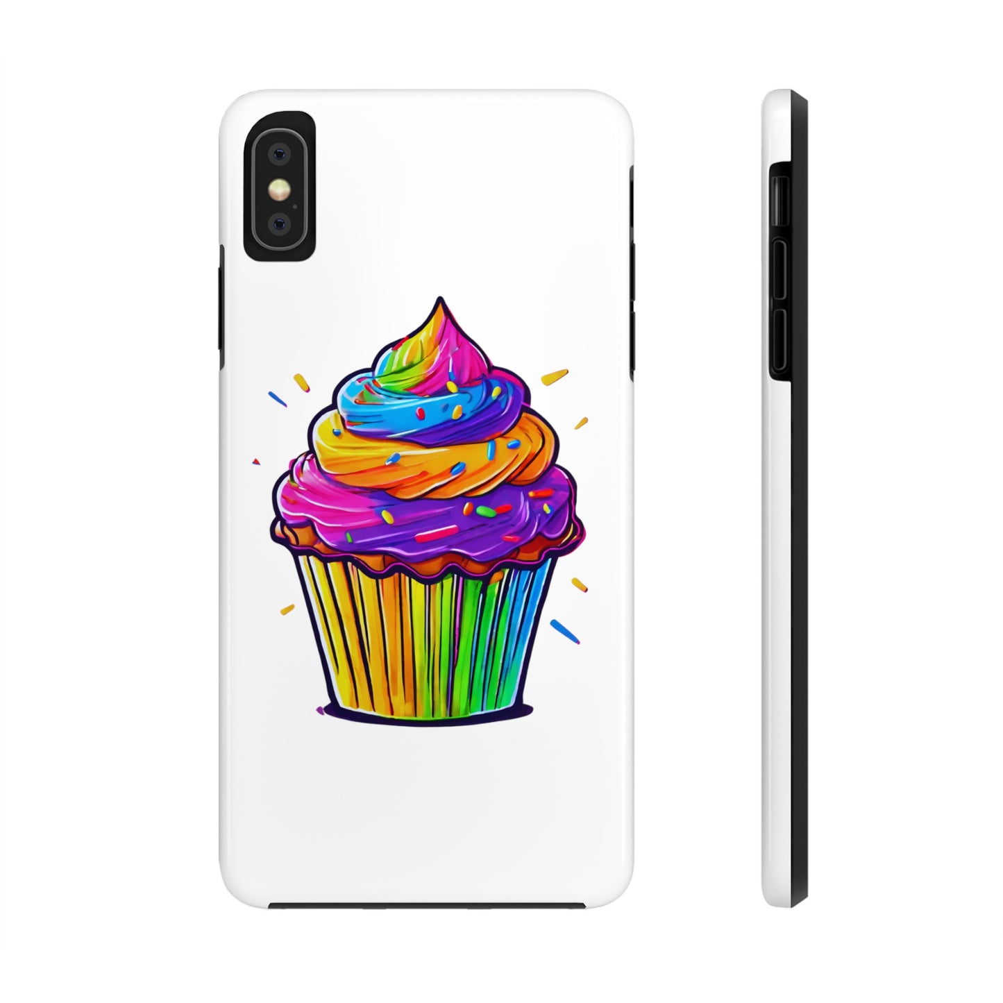 Neon Cupcake Tough Phone Cases