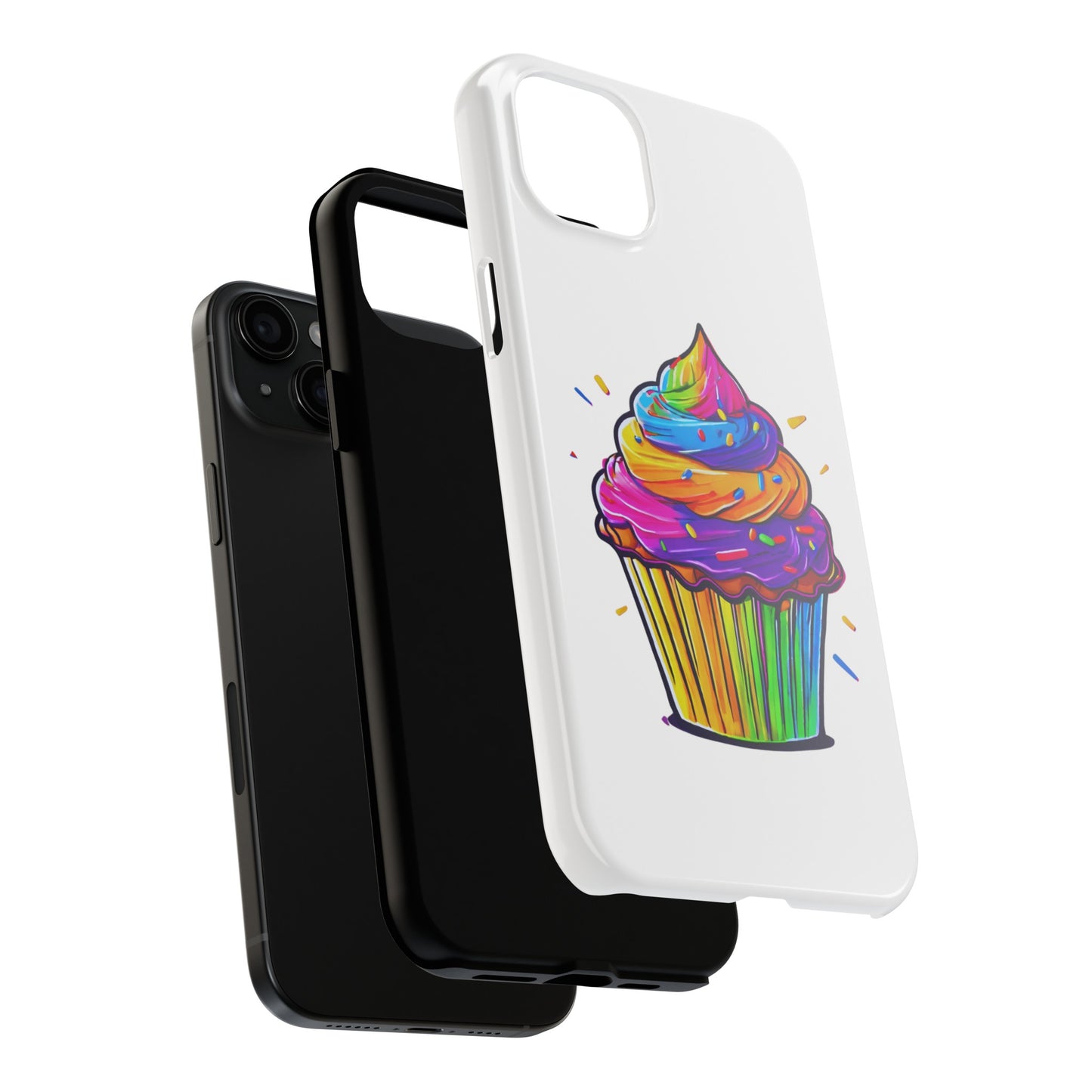 Neon Cupcake Tough Phone Cases