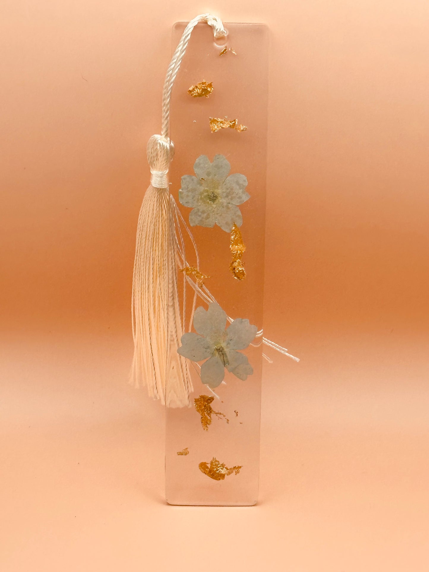 Bookmarks: Handmade Resin with Floral accents