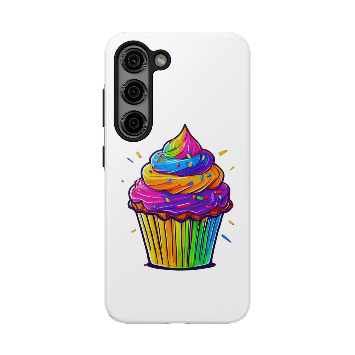 Neon Cupcake Tough Phone Cases