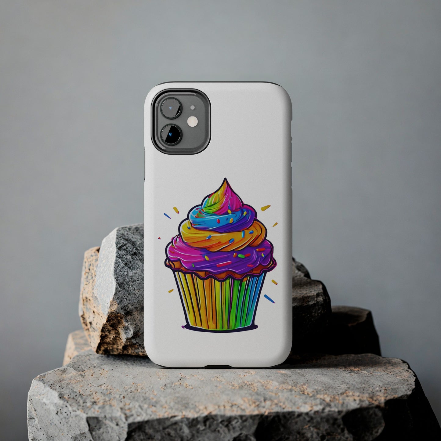 Neon Cupcake Tough Phone Cases