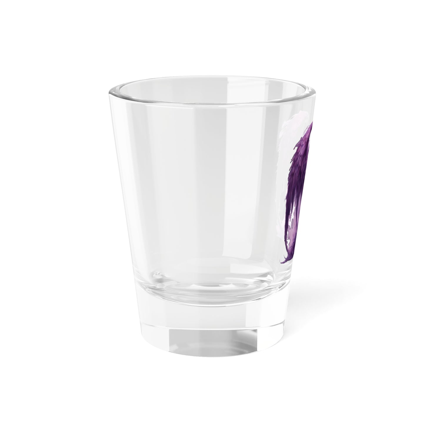 Purple Demon with Wings, Shot Glass, 1.5oz