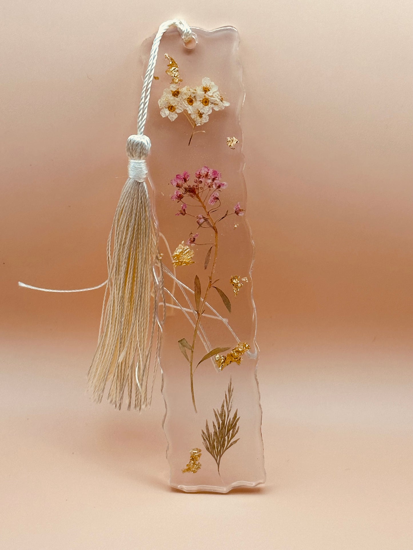 Bookmarks: Handmade Resin with Floral accents