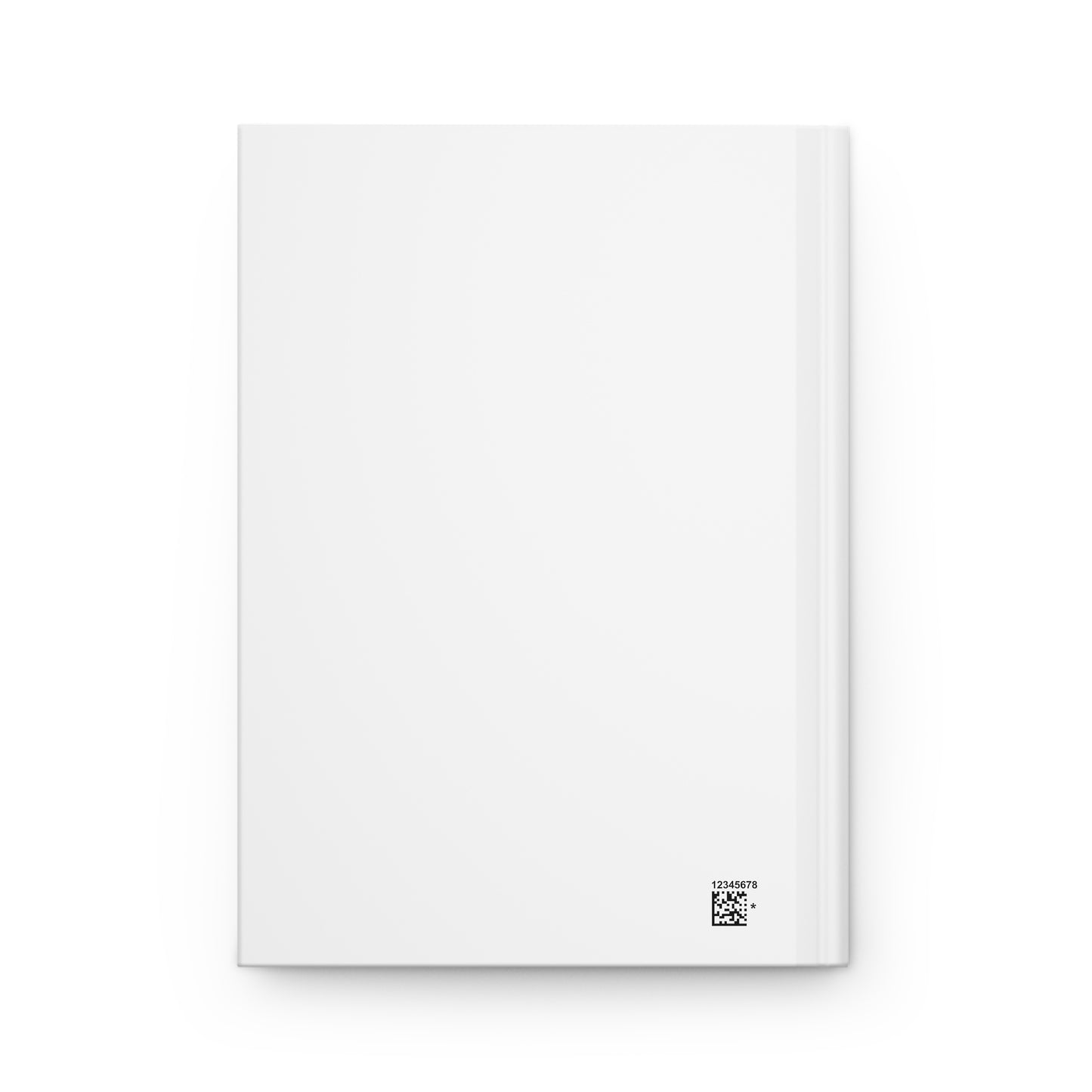 Angel on White Hardcover Journal Matte