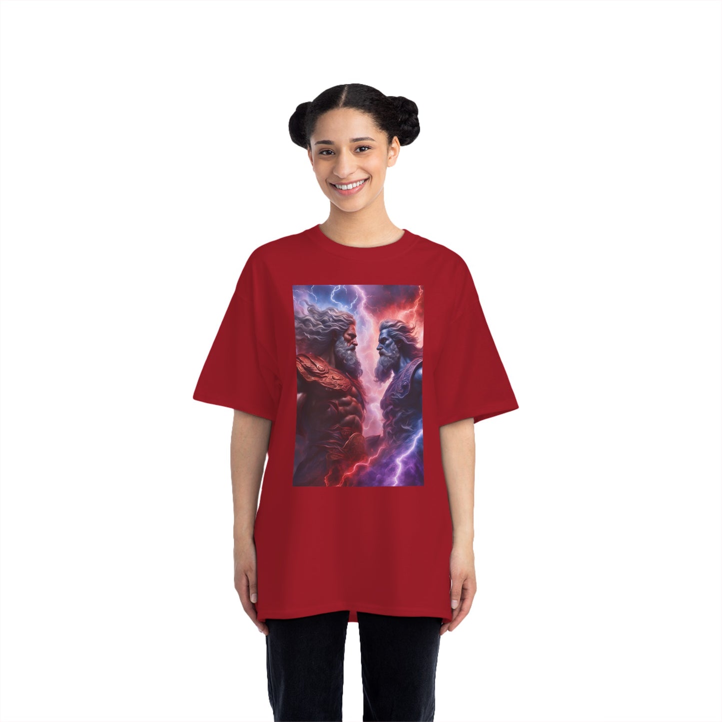 Zeus vs Odin Beefy-T® Short-Sleeve T-Shirt
