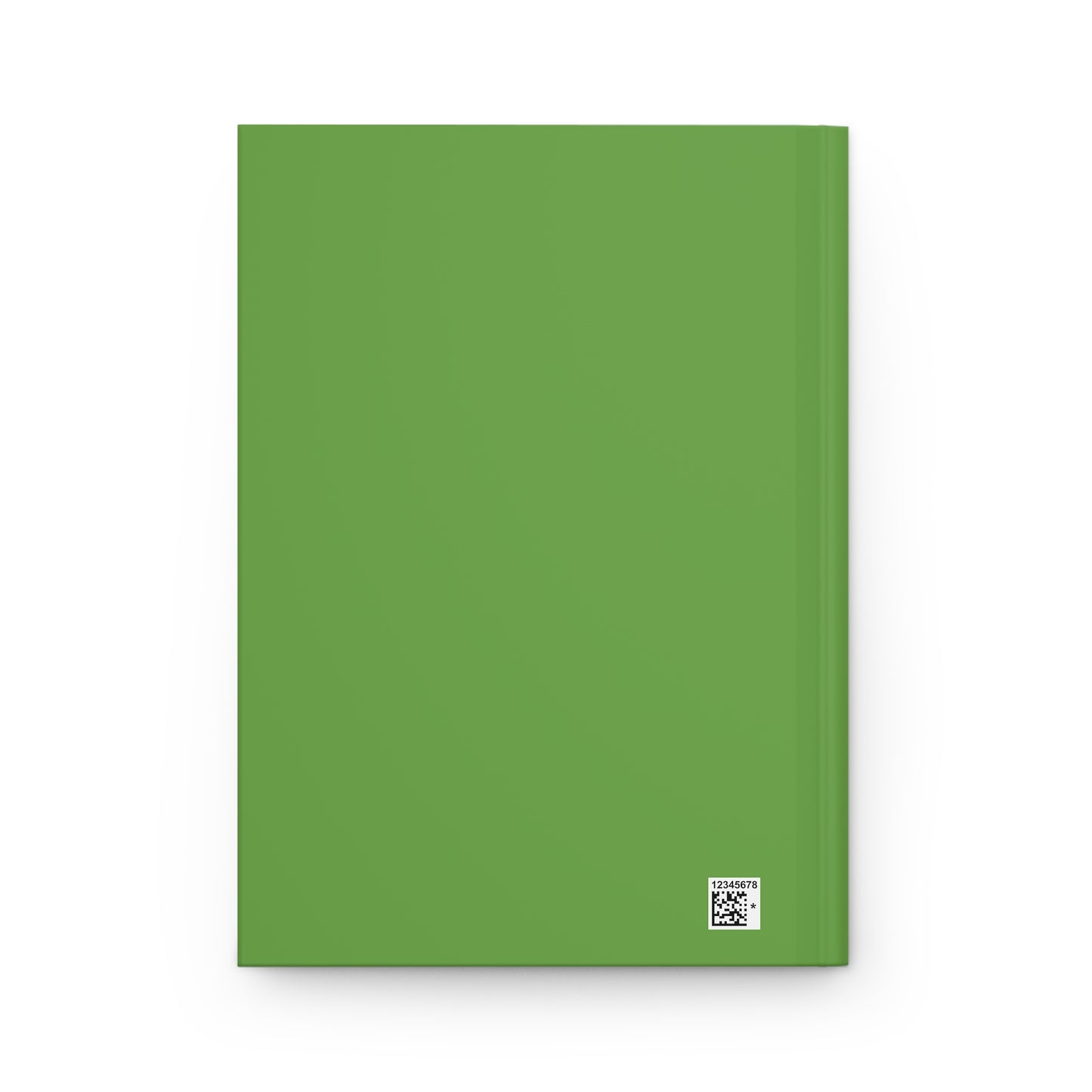Colorful Pineapple Skull on Light Green Hardcover Journal Matte