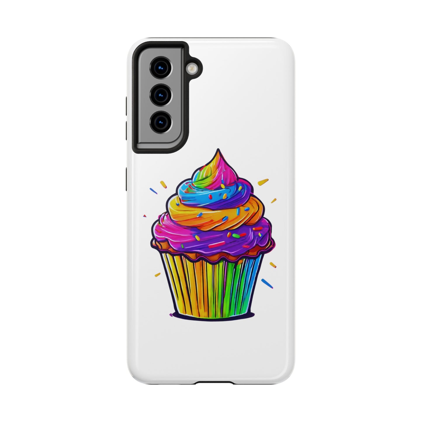 Neon Cupcake Tough Phone Cases