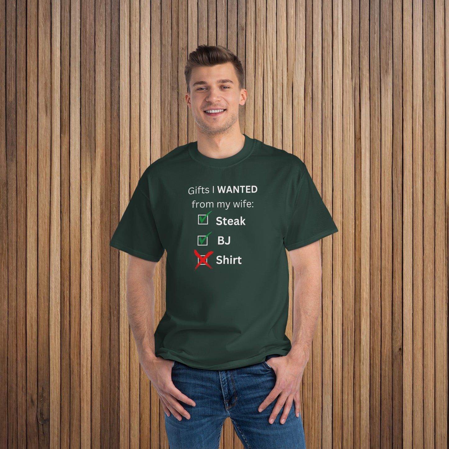 Gifts for Husband from Her Beefy-T® Short-Sleeve T-Shirt Dark